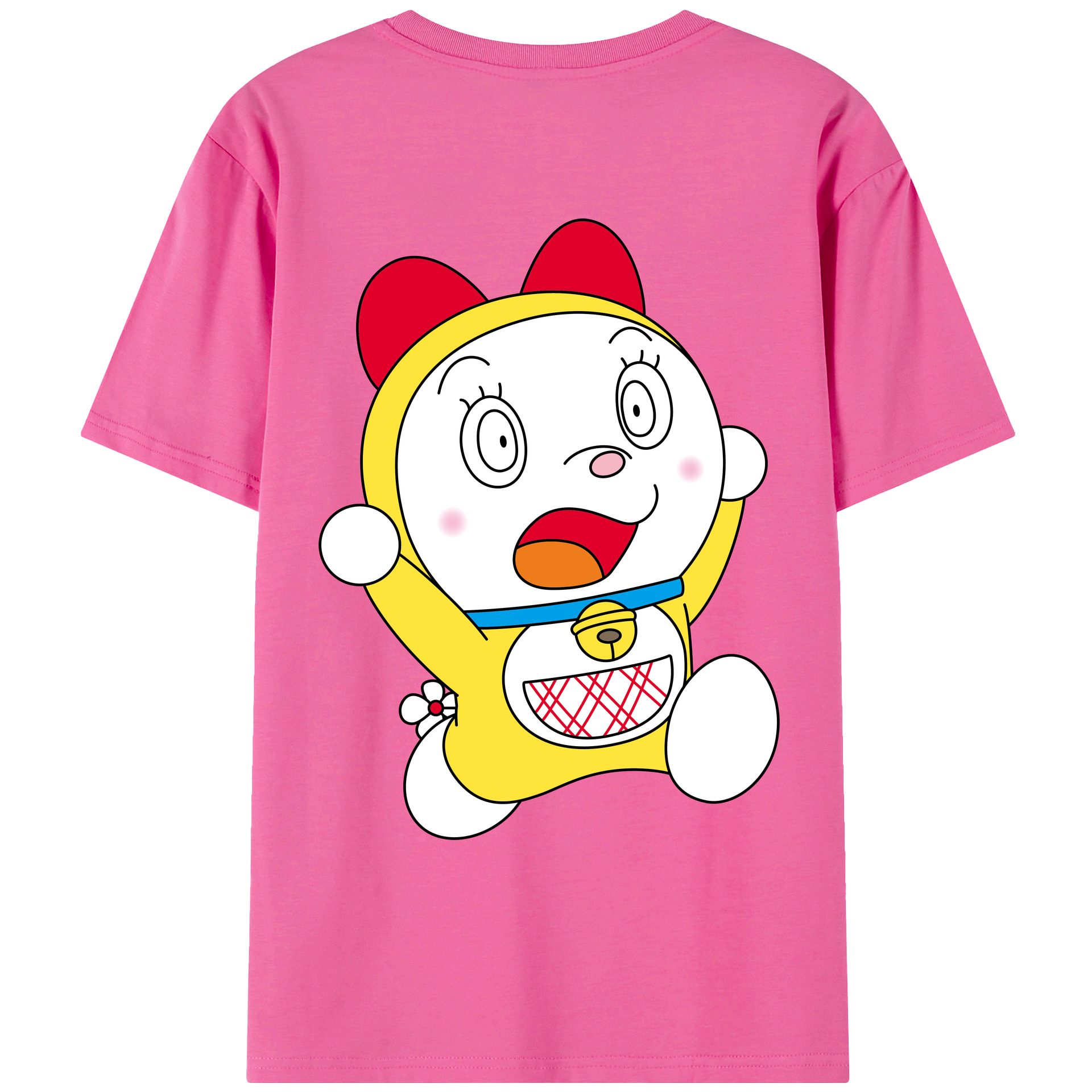 （画像用） ドラえもん ドラミ Doraemon Dorami レディース半袖Tシャツ(バックプリント)